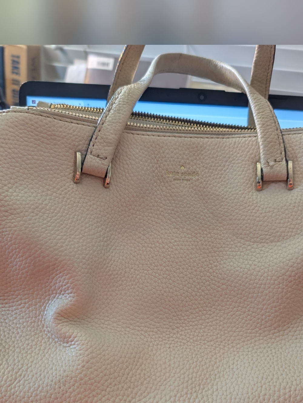 Kate Spade Pebbles Leather Two Way As Is